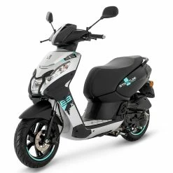 Peugeot Kisbee 4-takt Euro 5 Satin Flash Silver