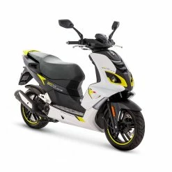 Peugeot Speedfight Sportline 4-takt Euro5 White/Yellow