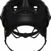 Matt Svart Cykelhjälm Abus Montrailer Velvet Black Mips -cykelaffär 78381 MONTRAILER MIPS velvet black rear 3 jpg p
