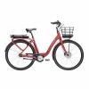 Elcykel Crescent Elina 7vxl Röd Matt -cykelaffär elcykel crescent elina 7vxl rod matt