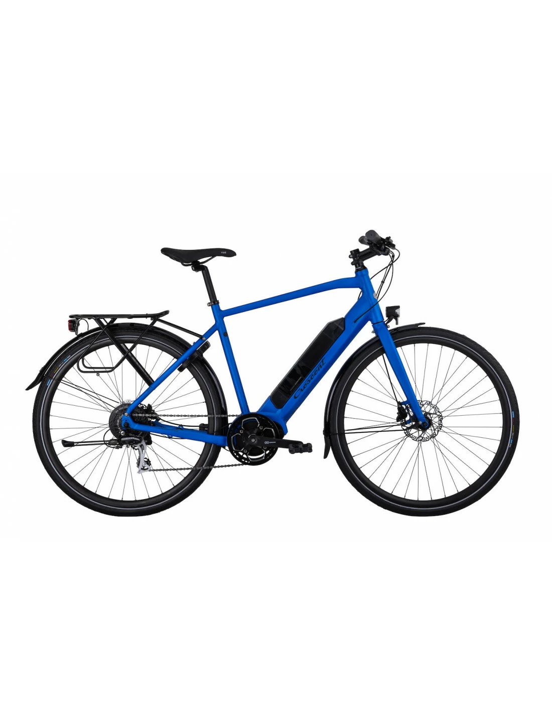 Elcykel Crescent ELis 8vxl 53cm Blå Matt 3 Elcykel Crescent ELis 8vxl 53cm Blå Matt