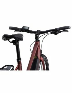 Elcykel Crescent ELly 8vxl Matt RostRöd -cykelaffär elcykel crescent elly 8vxl matt rostrod 2