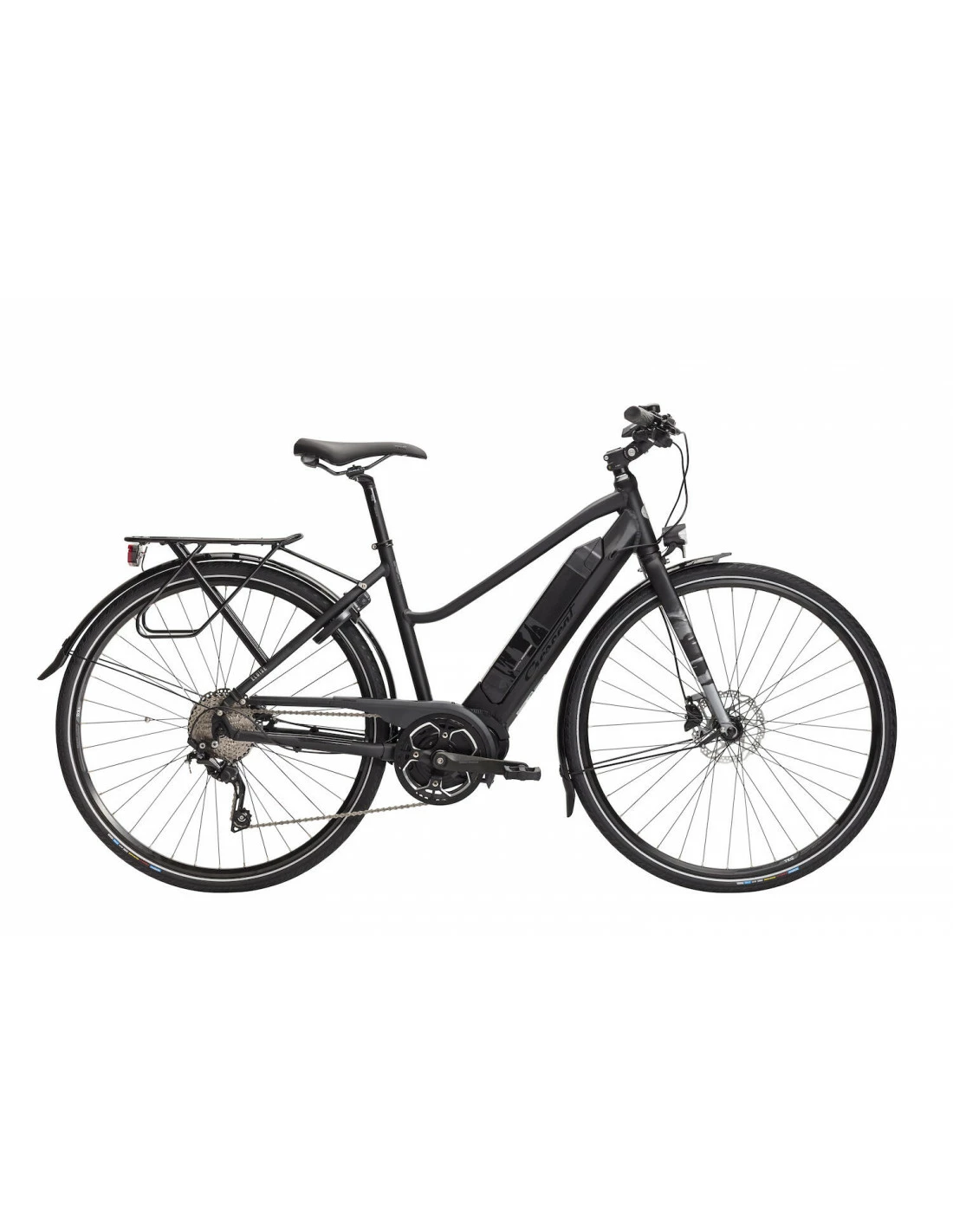 Elcykel Crescent Eloise 10vxl 51cm Svart Matt 3 Elcykel Crescent Eloise 10vxl 51cm Svart Matt