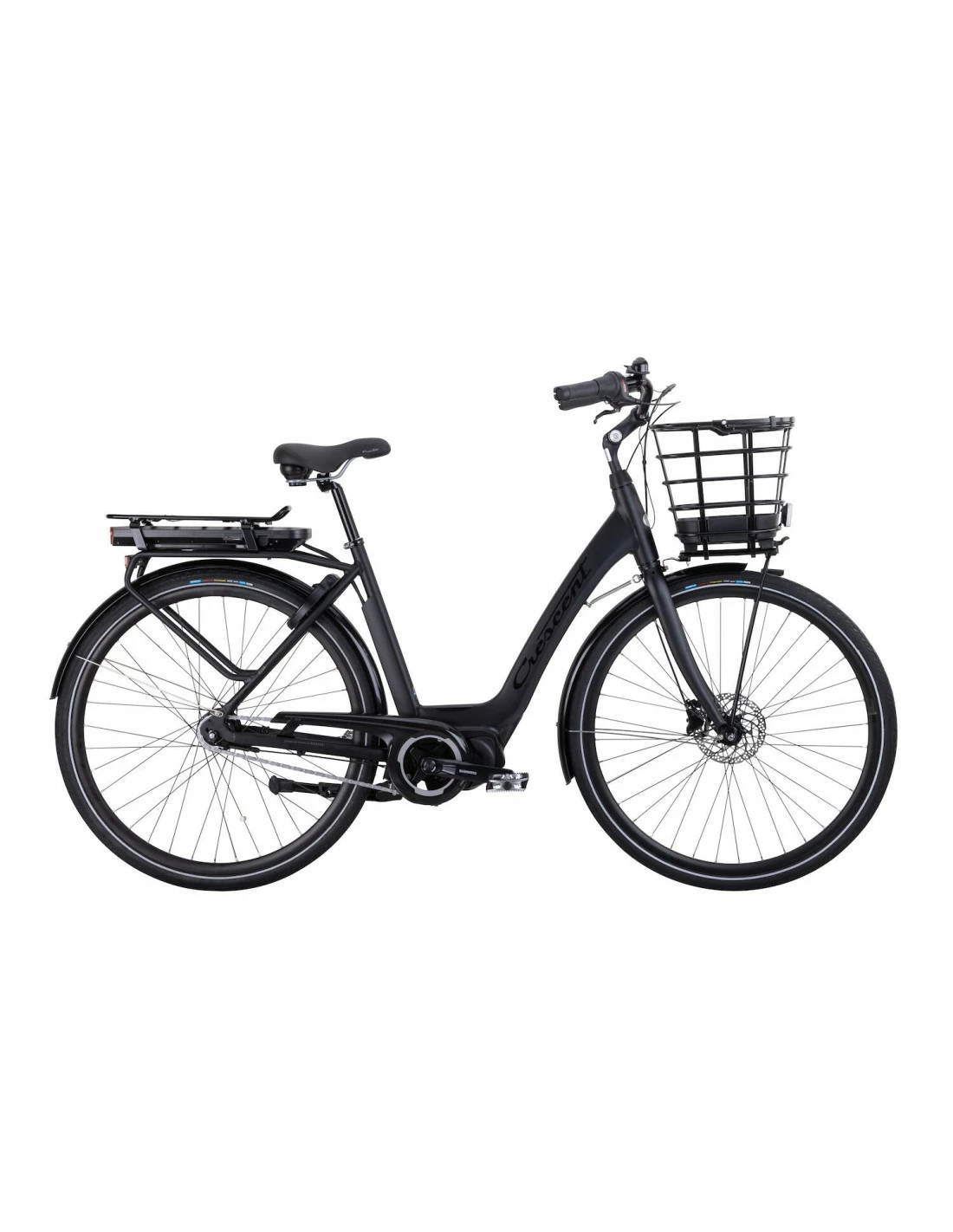 Elcykel Crescent Elsa 7vxl Svart Matt 3 Elcykel Crescent Elsa 7vxl Svart Matt