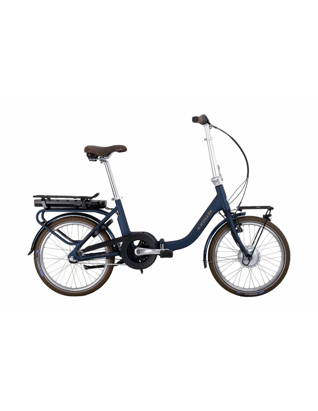 Elcykel Monark Delbar 3vxl Blå Matt 3 Elcykel Monark Delbar 3vxl Blå Matt