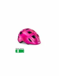 Hjälm MET Hooray Pink Hearts Storlek: 52-57cm