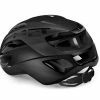 Met Rivale Mips Black Matt Glossy -cykelaffär met rivale mips matt black glossy left side rear p
