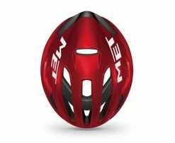 Met Rivale Mips Red Metallic Glossy -cykelaffär met rivale mips red metallic glossy top p
