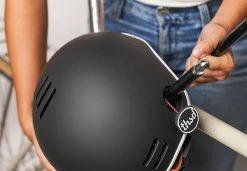 Thousand Heritage Carbon Black -cykelaffär thousand bikehelmet poplock carbon black p